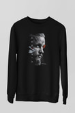 Vikings Siyah Unisex Sweatshirt