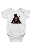 Ville Valo Baskılı Beyaz Unisex Bebek Body - Zıbın