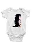 Ville Valo Baskılı Beyaz Unisex Bebek Body - Zıbın