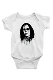 Ville Valo Baskılı Beyaz Unisex Bebek Body - Zıbın