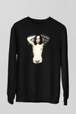 Ville Valo Baskılı Unisex Siyah Sweatshirt