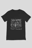Voivod Siyah Unisex V Yaka Tişört T-Shirt