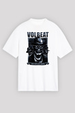 Volbeat Beyaz Unisex Oversize Tişört T-Shirt