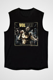 Volbeat Siyah Unisex Kolsuz Tişört