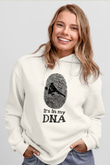 Voleybol Baskılı Unisex Ekru Hoodie