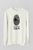 Voleybol Baskılı Unisex Ekru Sweatshirt