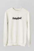 Voleybol Baskılı Unisex Ekru Sweatshirt