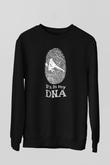 Voleybol - Volleyball Baskılı Unisex Siyah Sweatshirt