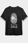 Voleybol - Volleyball Baskılı Unisex Siyah Tişört - Tshirt