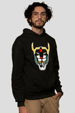 Voltron Siyah Unisex Kapüşonlu Sweatshirt