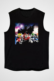 Voltron Siyah Unisex Kolsuz Tişört
