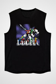 Voltron Siyah Unisex Kolsuz Tişört