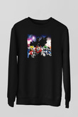 Voltron Siyah Unisex Sweatshirt