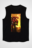 Warhammer Siyah Unisex Kolsuz Tişört