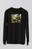Warhammer Siyah Unisex Sweatshirt