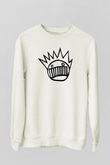 Ween Beyaz Unisex Sweatshirt