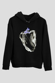Ween Siyah Unisex Kapşonlu Sweatshirt