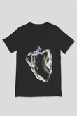 Ween Siyah Unisex V Yaka Tişört T-Shirt