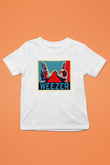 Weezer Baskılı Beyaz Unisex Çocuk Tişört