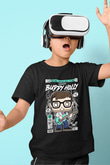 Weezer Baskılı Unisex Siyah Çocuk Tişört