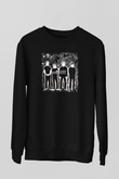Weezer Siyah Unisex Sweatshirt