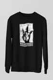 West Side Connection Baskılı Unisex Siyah Sweatshirt