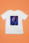 Whitney Houston Baskılı Beyaz Unisex Çocuk Tişört