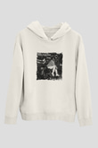 Whitney Houston Baskılı Unisex Beyaz Kapüşonlu Sweatshirt