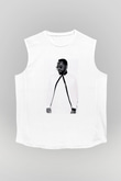 Will.I.Am Beyaz Unisex Kolsuz Tişört