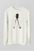 Will.I.Am Beyaz Unisex Sweatshirt