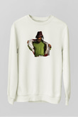 Will.I.Am Beyaz Unisex Sweatshirt