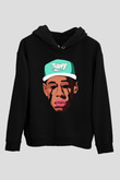Will.I.Am Siyah Unisex Hoodie