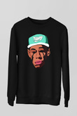 Will.I.Am Siyah Unisex Sweatshirt