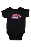 Wintersun Baskılı Unisex Siyah Bebek Body - Zıbın