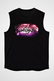 Wintersun Baskılı Unisex Siyah Kolsuz Tişört - Tshirt