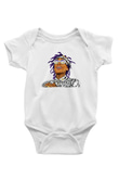 Wiz Khalifa Baskılı Beyaz Unisex Bebek Body - Zıbın
