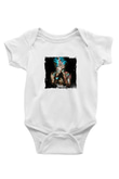 Wiz Khalifa Baskılı Unisex Beyaz Bebek Body - Zıbın
