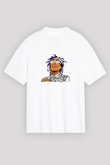 Wiz Khalifa Baskılı Unisex Beyaz Tişört