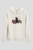 Wiz Khalifa Beyaz Unisex Kapşonlu Sweatshirt