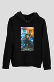 Wiz Khalifa Siyah Unisex Kapüşonlu Sweatshirt