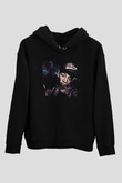 Wiz Khalifa Siyah Unisex Kapüşonlu Sweatshirt