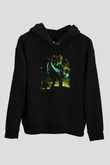 World of Warcraft Siyah Unisex Hoodie