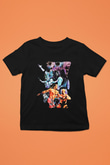 WrestleMania Baskılı Siyah Unisex Çocuk Tişört