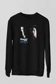 W&W Siyah Unisex Sweatshirt