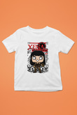 XENA - Savaşçı Prenses Baskılı Unisex Beyaz Çocuk Tişört