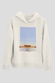 Yasak Şehir Beyaz Unisex Hoodie