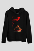 Yasak Şehir Siyah Unisex Hoodie