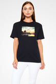 Yasak Şehir Siyah Unisex Tişört T-Shirt - TişörtFabrikası
