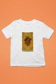 Yay Burcu Baskılı Beyaz Unisex Beyaz Çocuk Tişört - Tshirt
