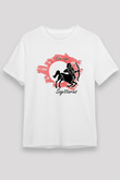Yay Burcu Unisex Baskılı Beyaz Tişört - Tshirt